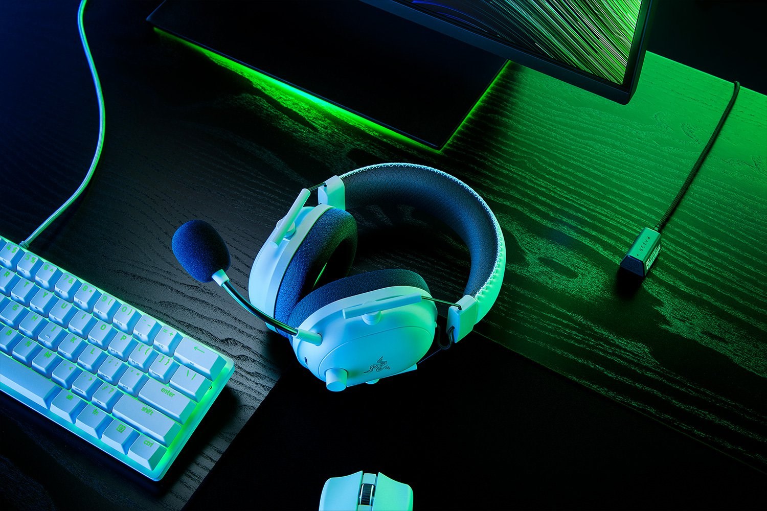 Kufje Razer BlackShark V2 Pro, wireless, të bardha