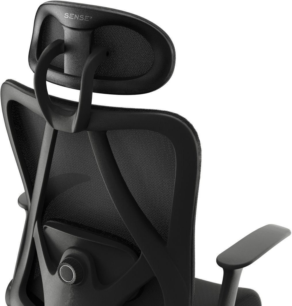 Karrige për zyrë SENSE7 Noxo, e zezë