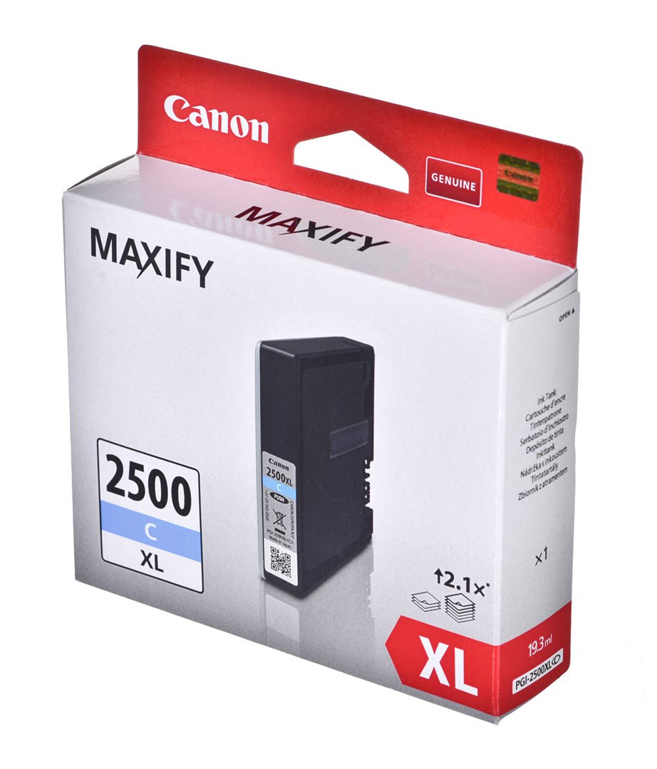 Ngjyrë për printer Canon PGI2500XLC, 19.3ml, cian