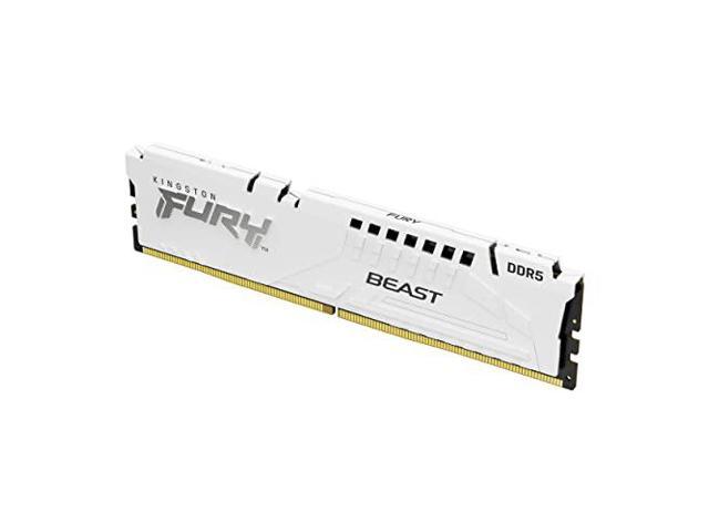 RAM Kingston FURY Beast, 16GB DDR5 5600MT/s, DIMM, бела