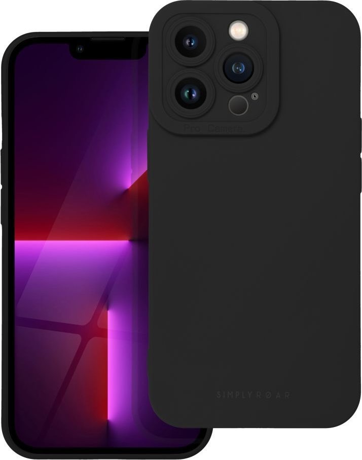 Маска Roar Luna за iPhone 16 Plus, TPU, црна