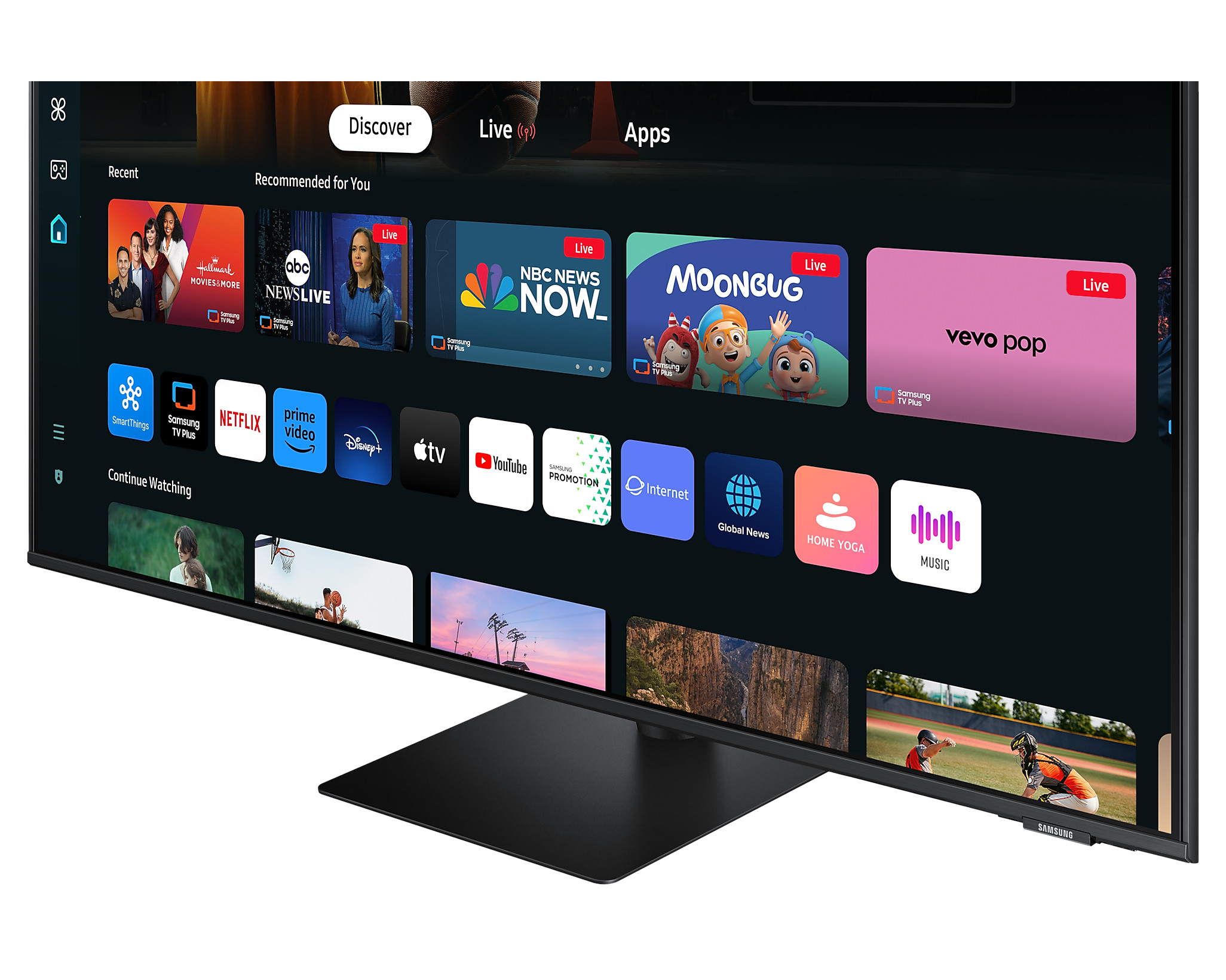 Монитор Самсунг Смарт M7, 43\", VA, 4K UHD, црн