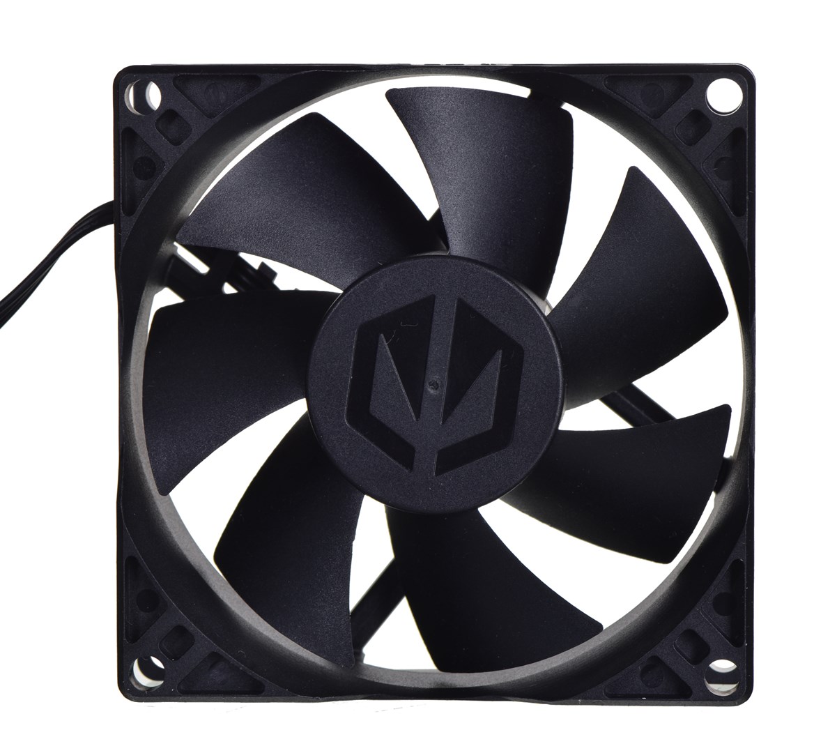 Ftohës Endorfy Zephyr 80, 8 cm, i zi