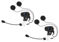 Interkom për motoçikletë SENA SMH5, Dual Pack, Bluetooth 5.1, 400m, i zi