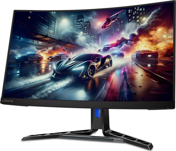 Гејминг монитор Леново Легија R27qc-30, 27\", 180Hz, Куад HD, црн