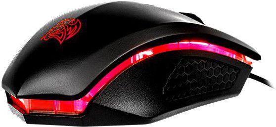 Set gaming maus dhe mousepad Tt eSPORTS Talon X, DPI i rregullueshëm, me drita, i zi