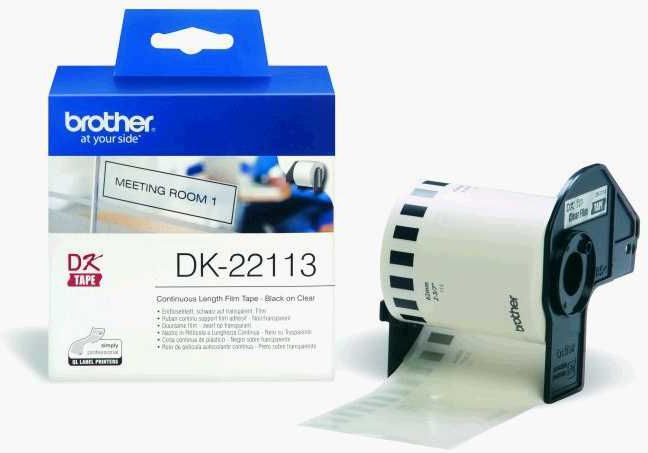 Shirit printimi Brother DK-22113, transparent