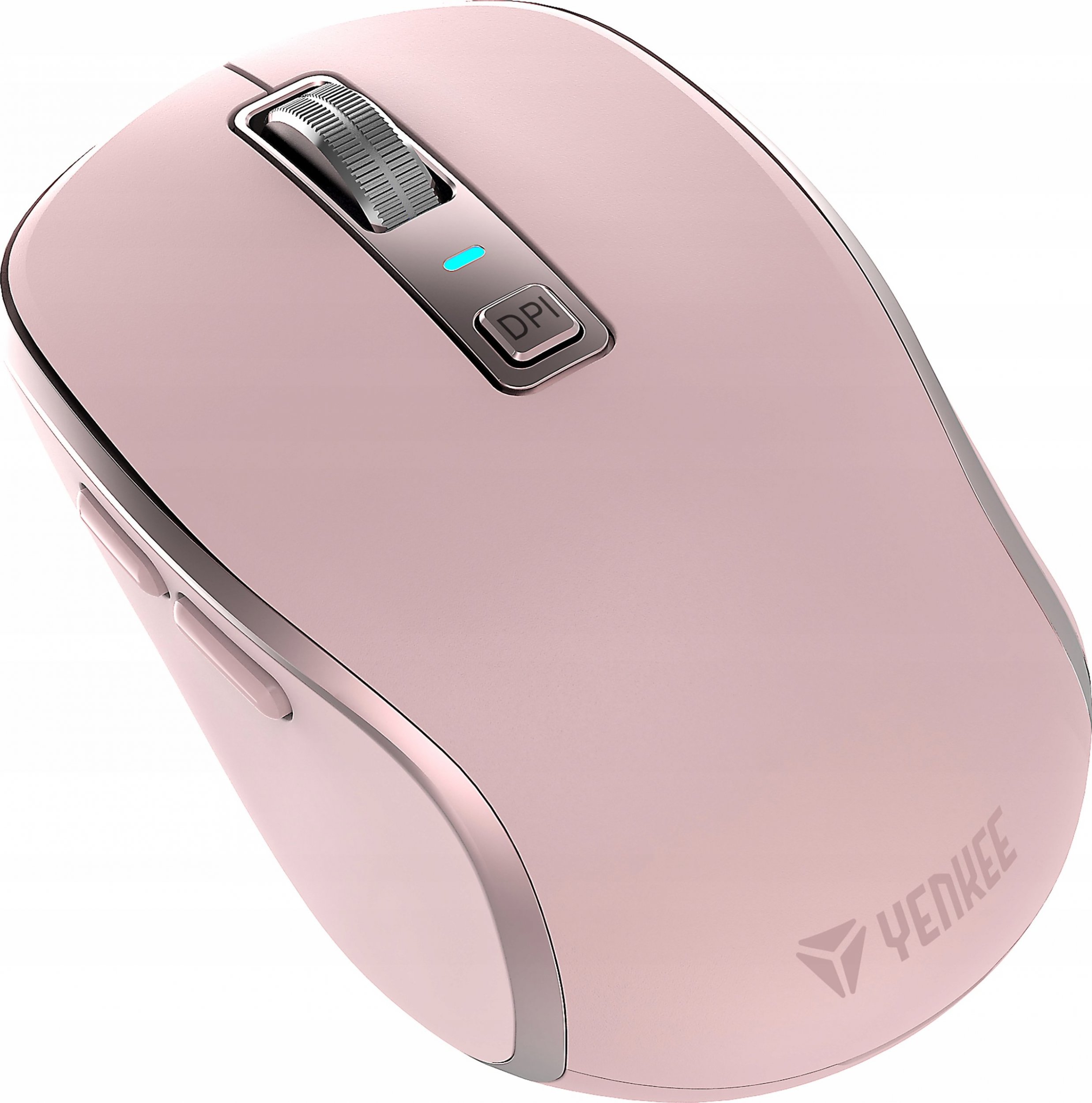 Mouse wireless Yenkee NOBLE YMS 2085PK, 2400 DPI, i rikarikueshëm, rozë