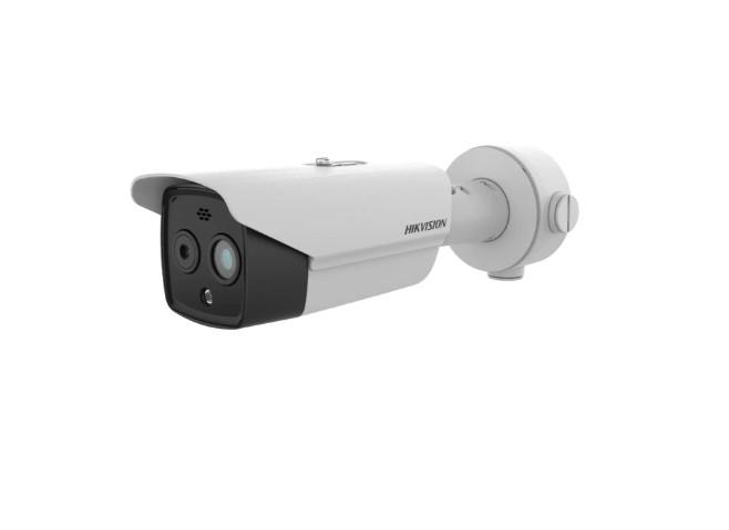 Kamerë termale Hikvision DS-2TD2628-7/QA, monitorim 24/7, përdorim i jashtëm, e bardhë