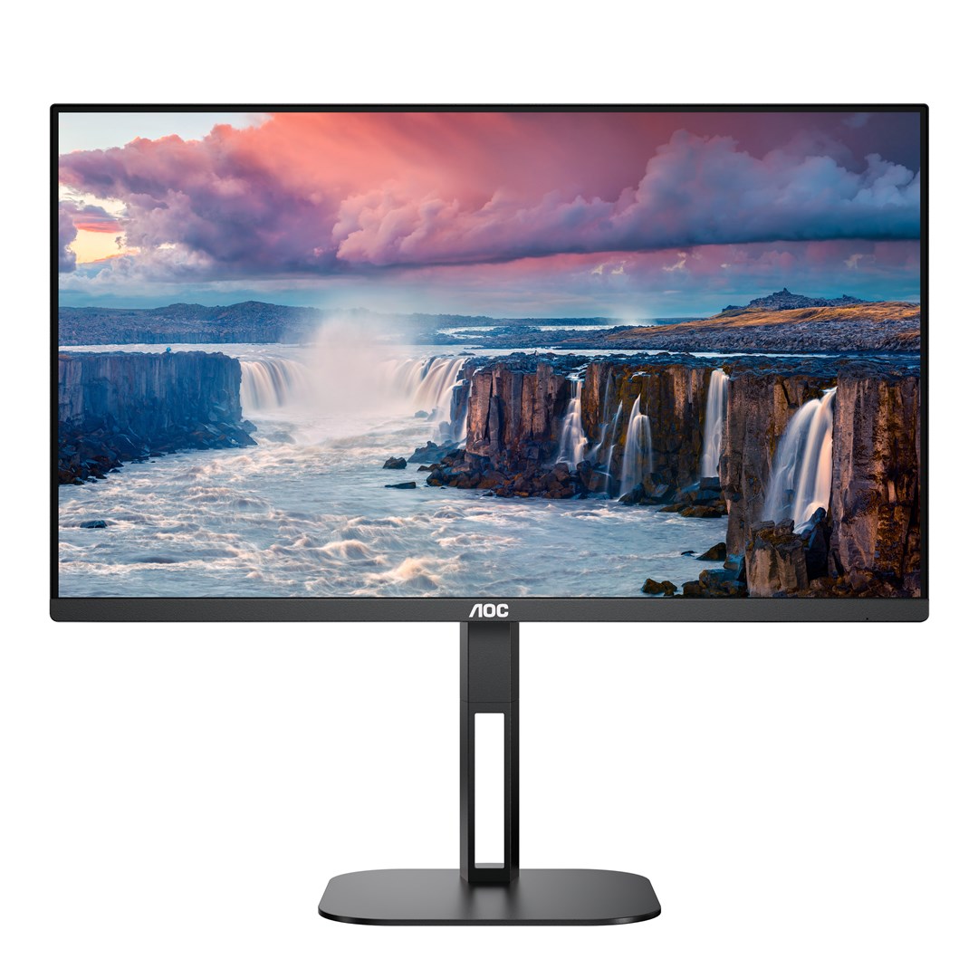 Monitor AOC V5 Q27V5C, 27", 2560 x 1440, Quad HD, 75 Hz, i zi