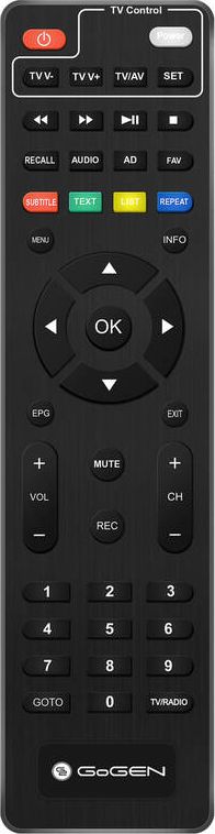 Tuner TV GoGEN DVB 142 T2 PVR, DVB T2, PVR, i zi