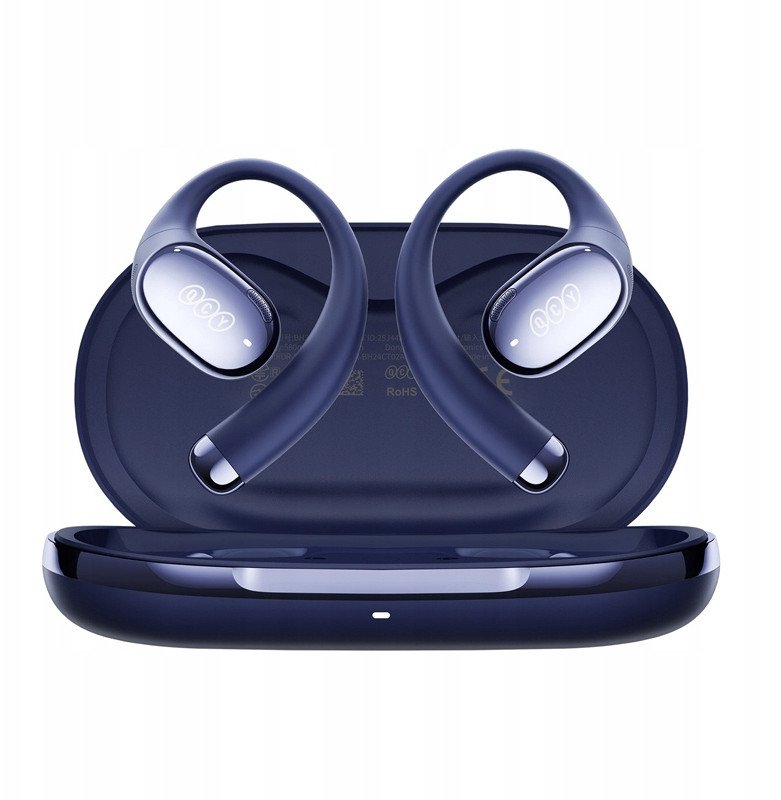 Kufje wireless QCY Crossky R70, ANC, 52 orë bateri, blu