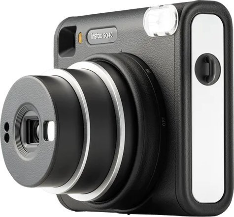 Инстант камера Fujifilm Instax Square SQ40, квадратен формат, моментални фотографии, црна