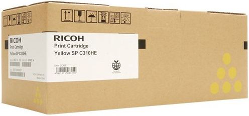 Toner printeri Ricoh, i verdhë