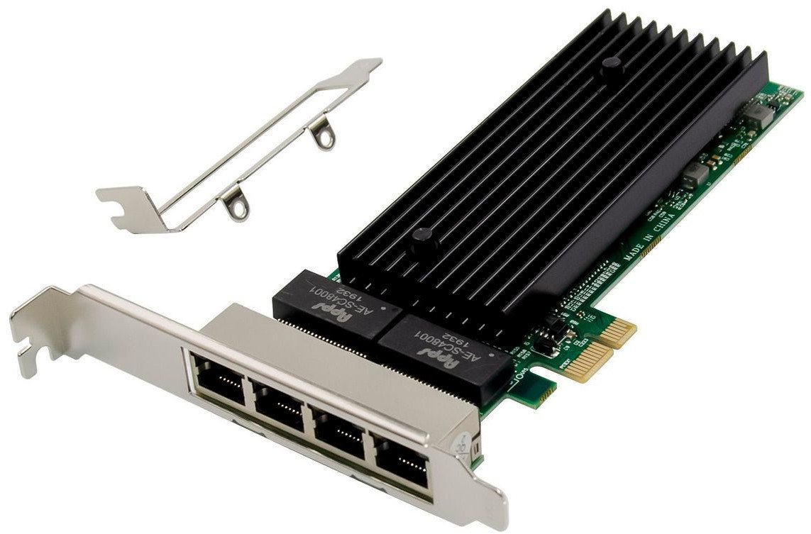 Мрежна картичка Microconnect PCIe X1 Intel, Gigabit, за десктоп