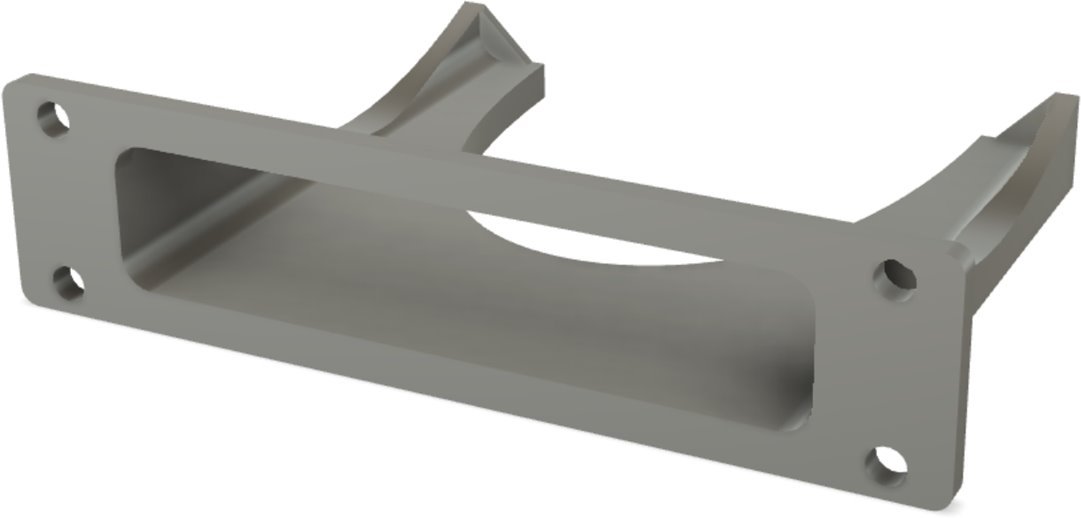 Mbajtës rack për Ubiquiti UCK G2 Plus Cloud Key, për 10"/19", metalik