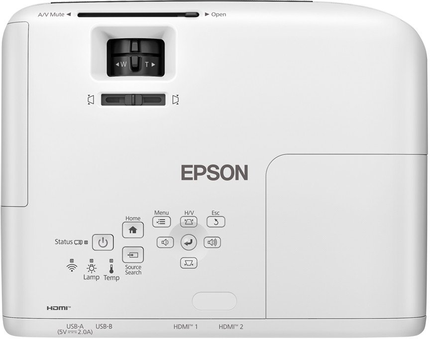 Projektor Epson EB-W55, 4000 ANSI lumens, WXGA, i bardhë
