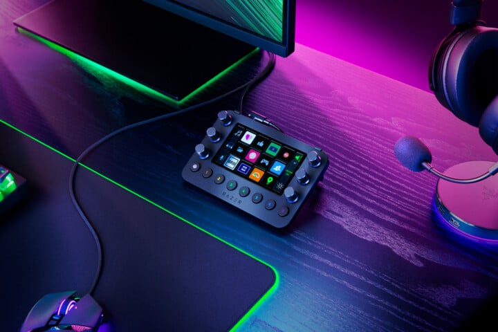 Kontroller Razer Stream Controller, 12 butona