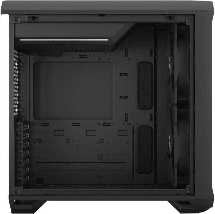 Kasë kompjuteri Fractal Design Torrent Compact Solid, e zezë