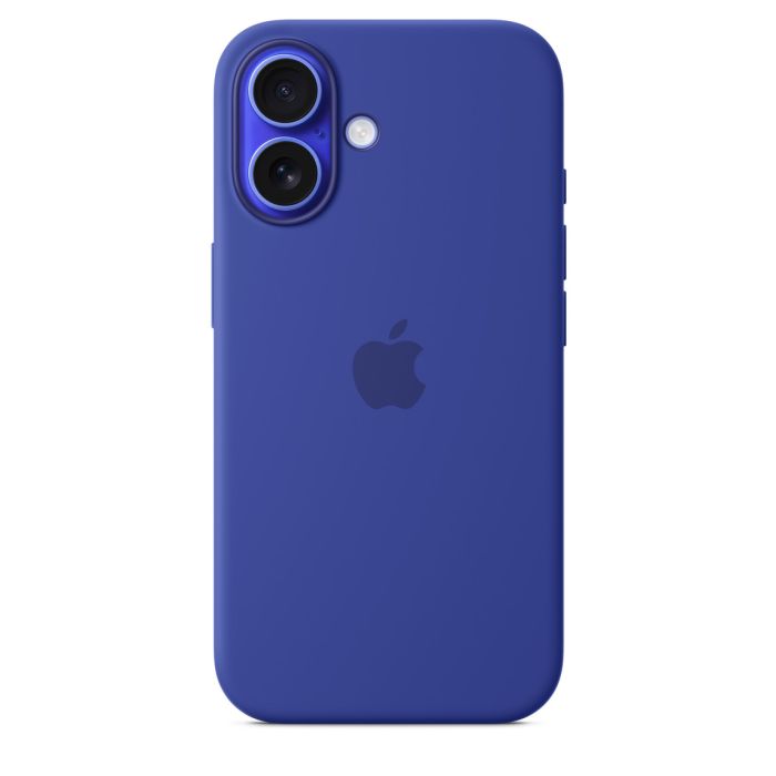 Apple iPhone 16 Silicone Case with MagSafe, Ultramarine (Seasonal)