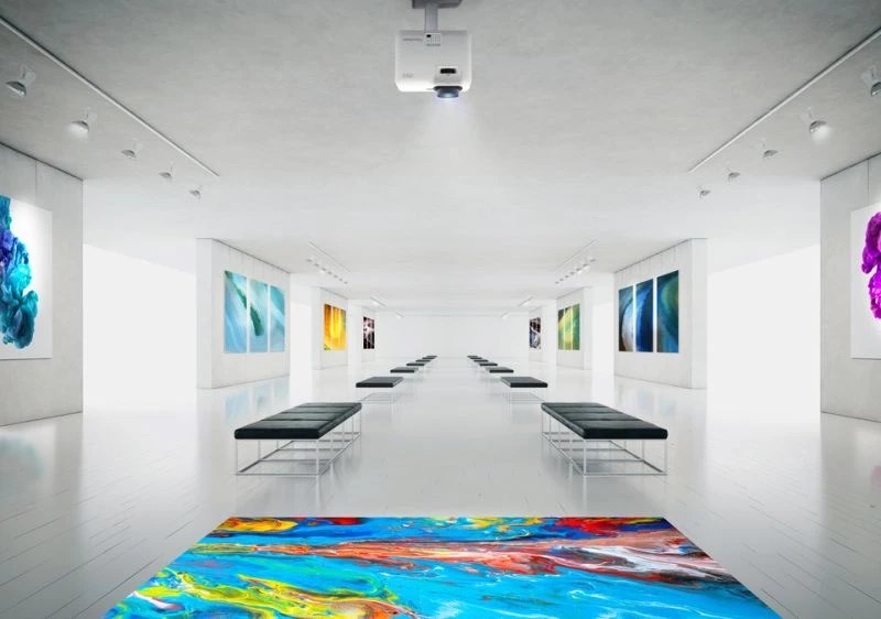 Projektor ViewSonic LS741HD, Laser, 5000 ANSI lumens, WUXGA, i bardhë