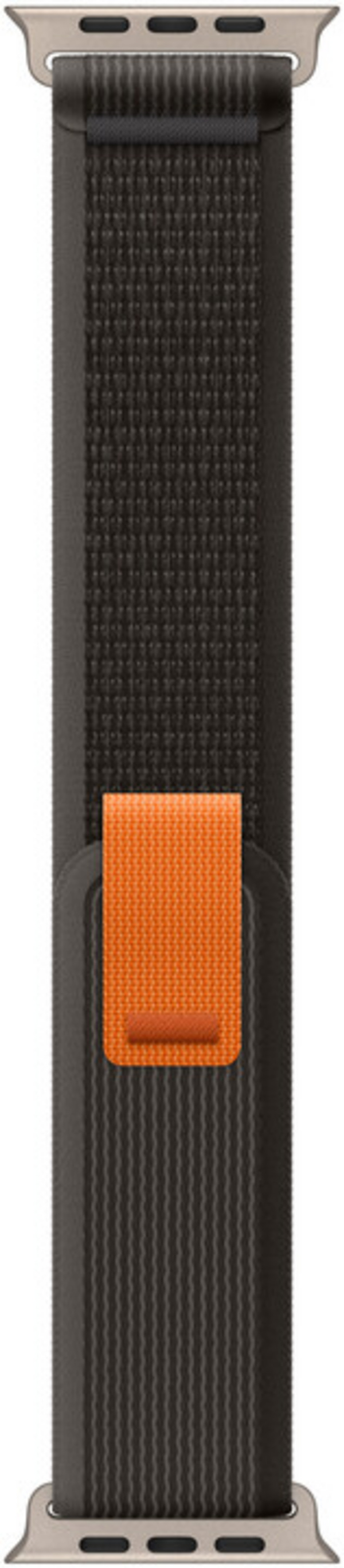 Apple Watch 49mm Band, Black/Gray Trail Loop - S/M