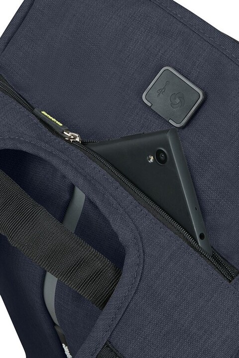 Çantë shpine Samsonite SECURIPAK për laptop 15.6", e kaltër