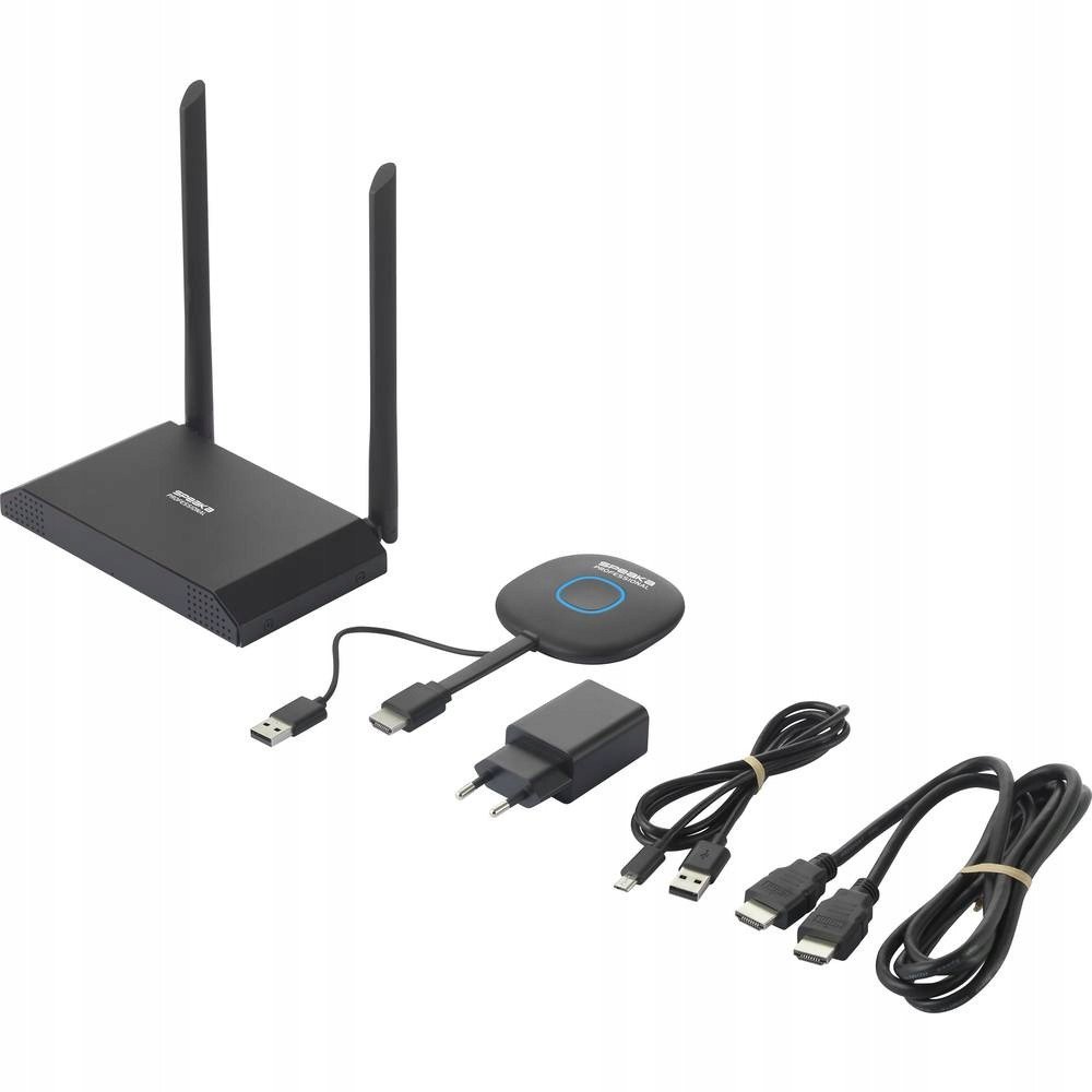 Sistem prezantimi SpeaKa Professional SP VShare, wireless, 4K UHD, i bardhë