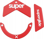 Kлипси за глушец Superglide2 за Logitech, ултра цврсто стакло, текстурирана површина, црни