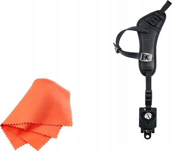 Rrip dore për kamerë JJC HS-PRO1M, me shpuarje ajrimi, mekanizëm lirimi i shpejtë, i zi