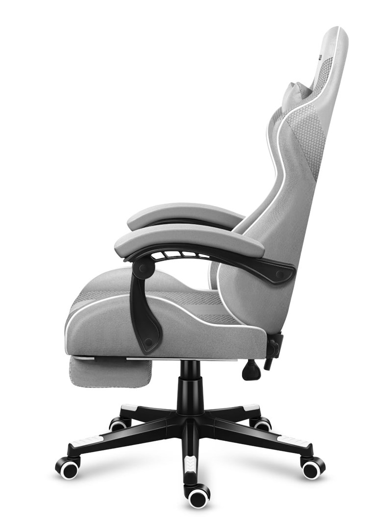 Karrige gaming Huzaro Force 4.7, 140kg, e bardhë