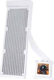 Ftohës CPU Lian Li HydroShift LCD 360, AIO pa ventilator 360mm, me ekran LCD, i bardhë