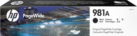 Patronë boje HP 981A Original, J3M71A, e zezë