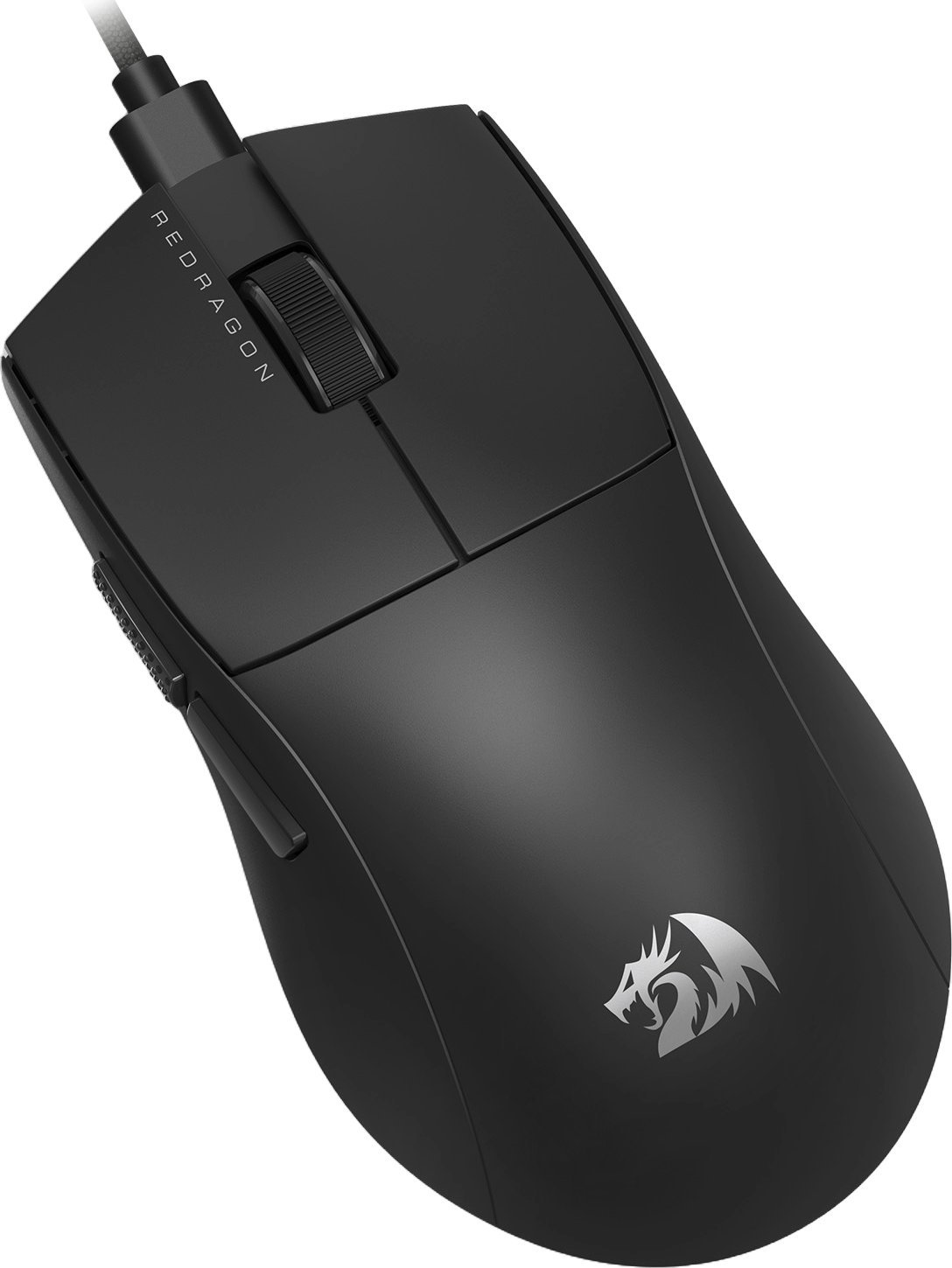 Maus gaming Redragon M724, 12400 DPI, 42g ultra i lehtë, me kabllo, i zi