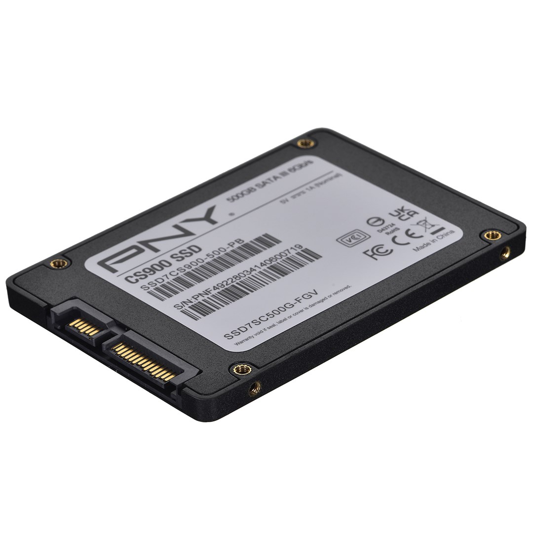 Disk SSD PNY CS900, 500GB, 2.5" SATA III, 550 MB/s, i zi
