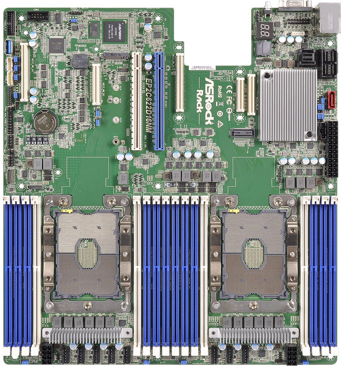 Foto e Pllakë amë ASRock EP2C622D16NM - Intel C622