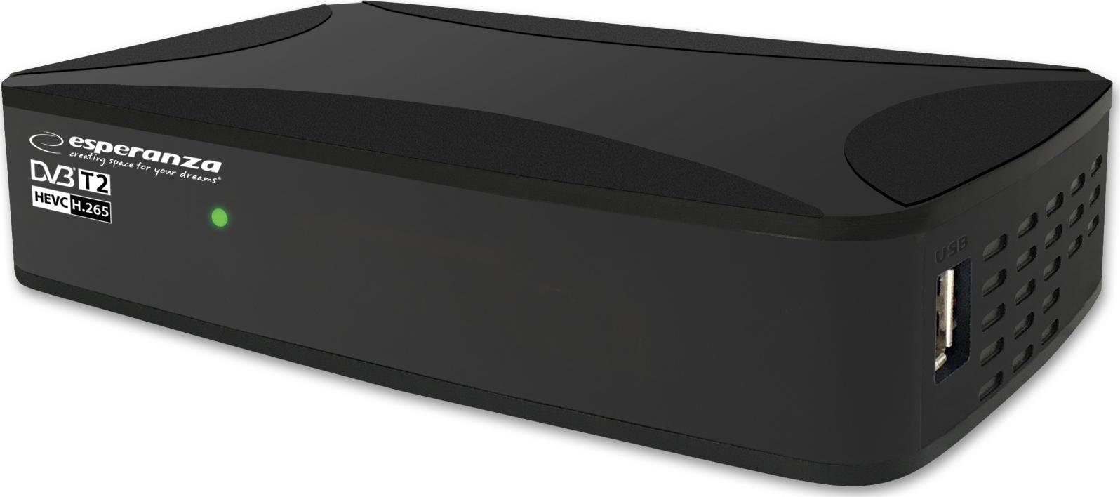 Tuner TV Esperanza EV108, DVB-T T2, USB PVR, i zi