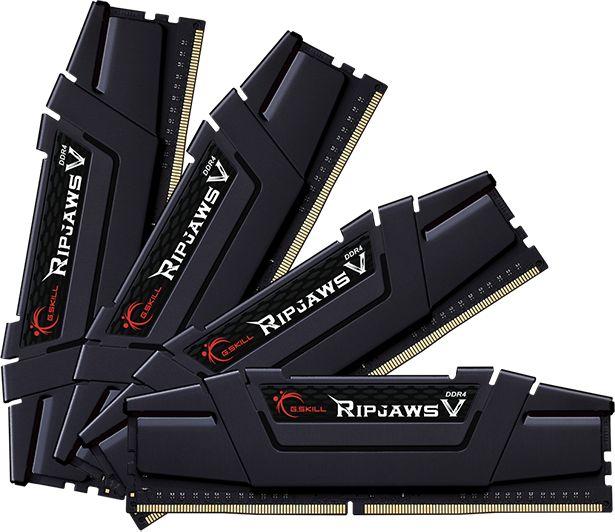 Memorie G.Skill Ripjaws V, DDR4, 128 GB, 3600 MHz, CL18, F4-3600C18Q-128GVK