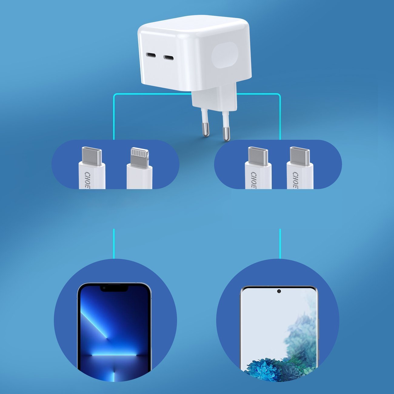 Bluzë verore Edchen, pa mëngë, prerje O-neck, njëngjyrëshe