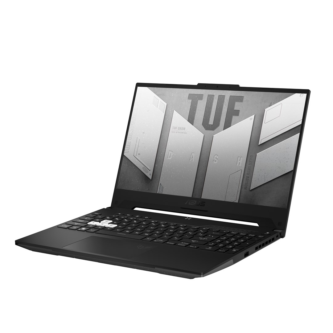 Laptop ASUS TUF Dash, 15.6", Intel i5-12450H, 16 GB RAM, 512 GB SSD, NVIDIA GeForce RTX 3050 Ti, i zi