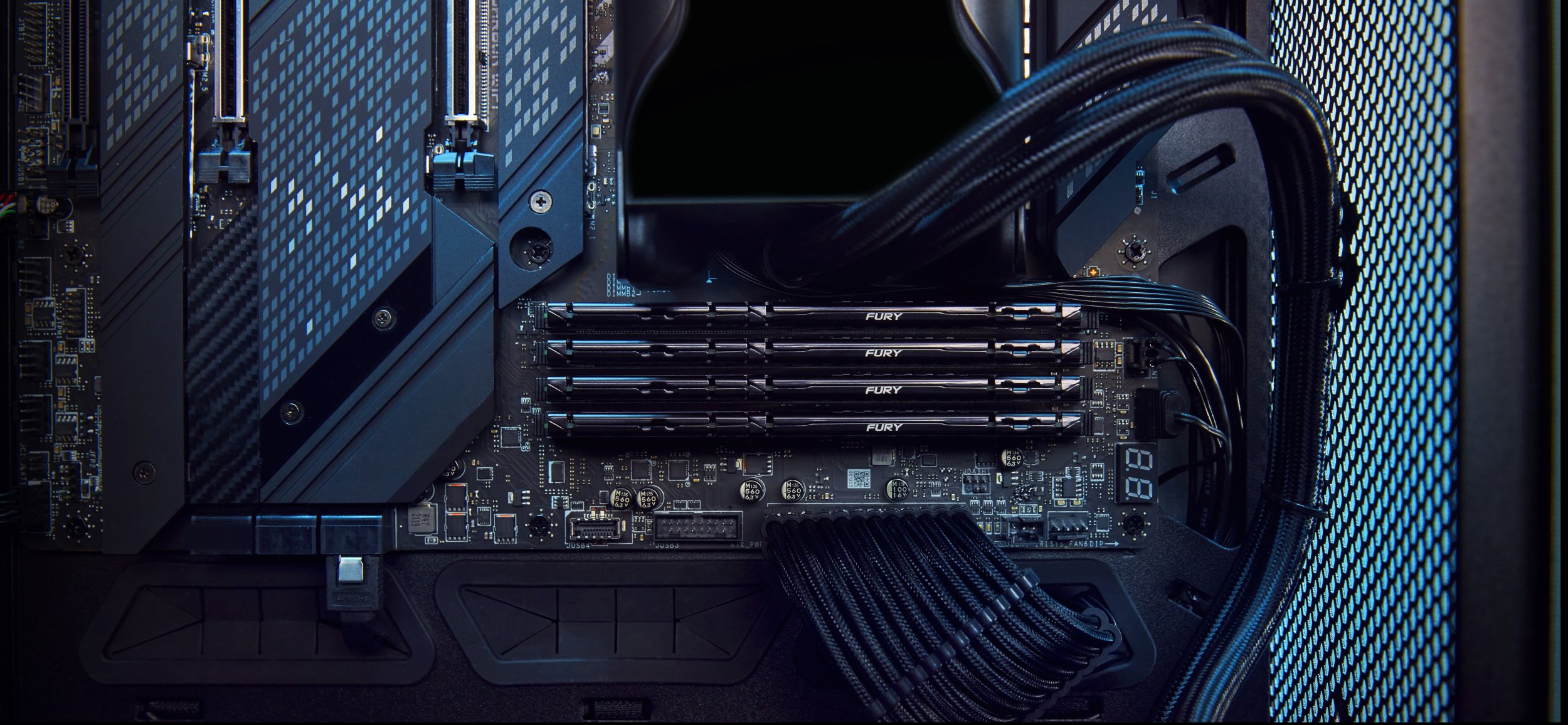 Memorie RAM Kingston FURY Beast, 32GB DDR5, 5600MT/s, e zezë