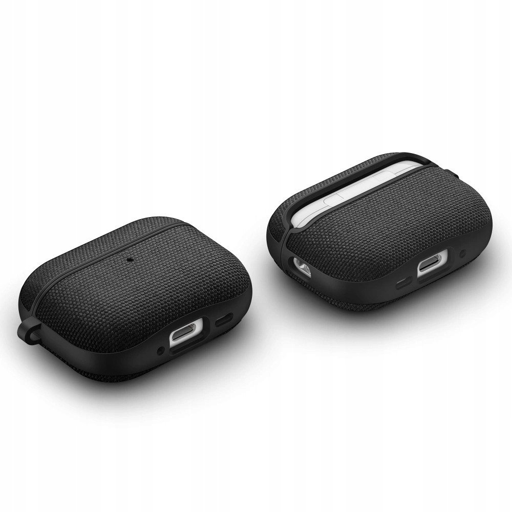 Kuti mbrojtëse Spigen Urban Fit për Apple AirPods Pro 3, me varëse, e zezë