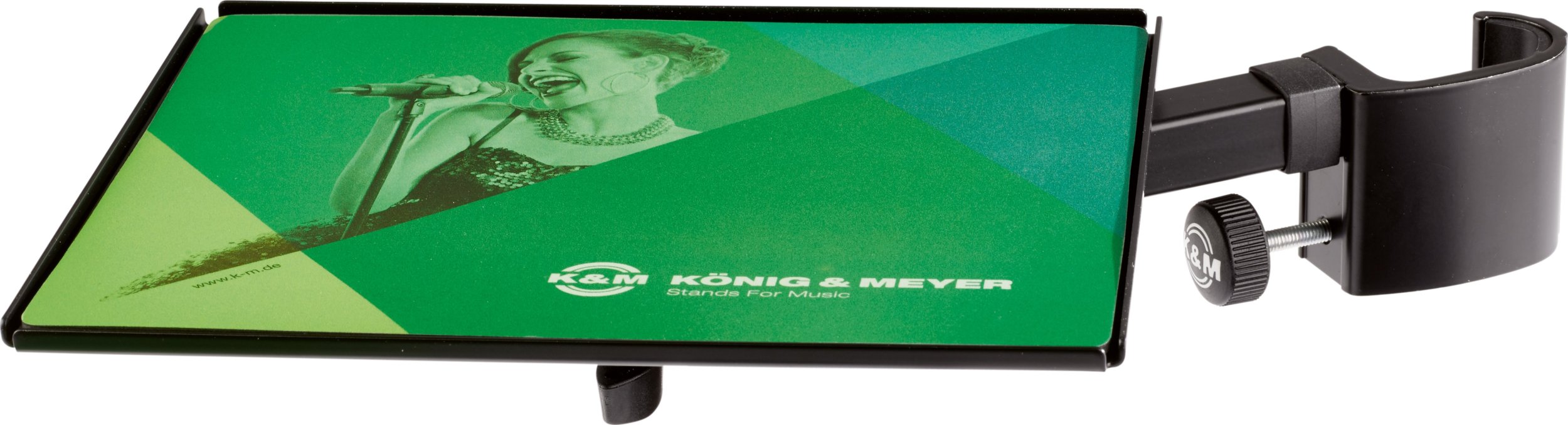 Mbajtëse mausi Konig & Meyer 12152, me kapëse tuba 30mm, e zezë