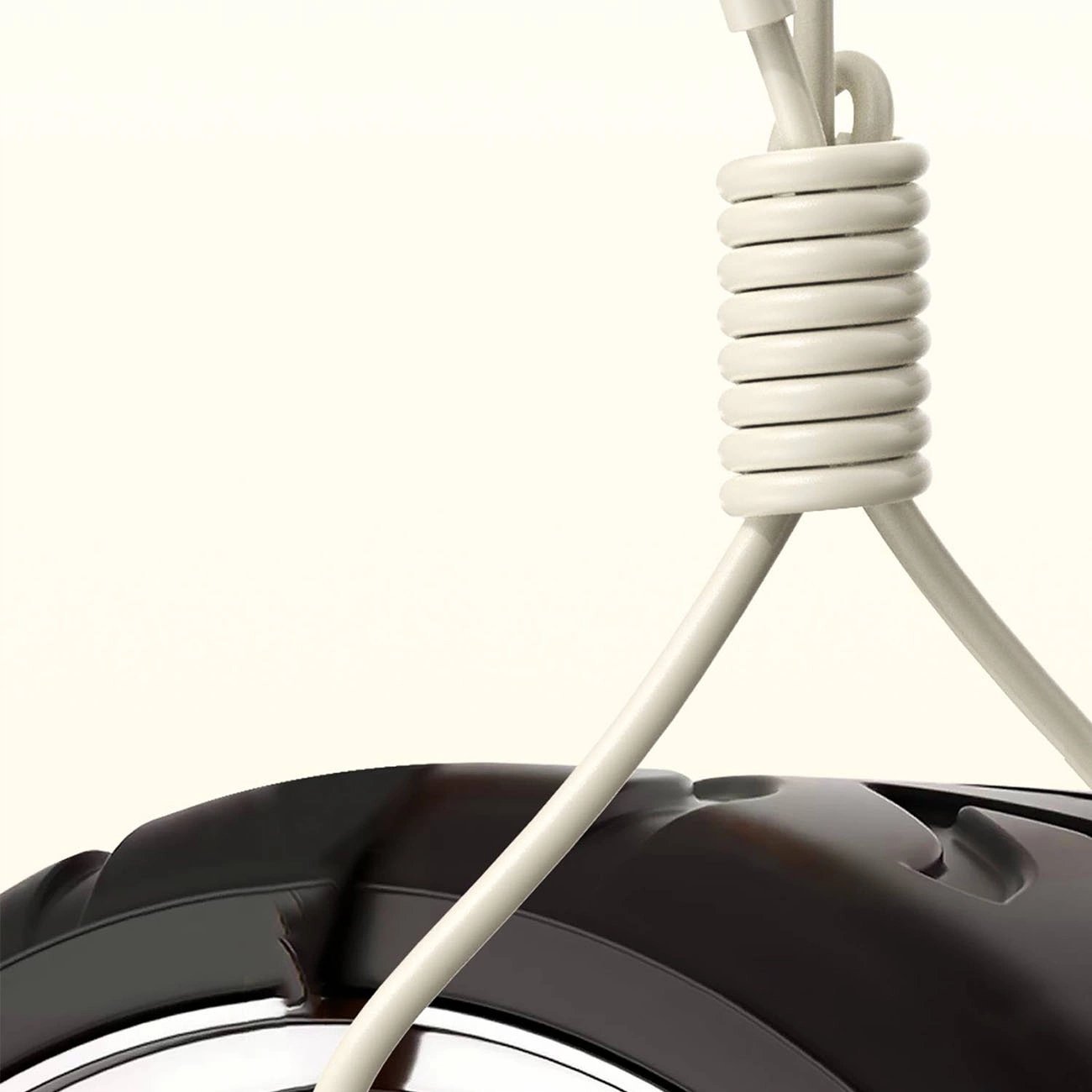 Kabllo karikimi Dudao L7SL USB A në Lightning, 5A, 1m, bezhë