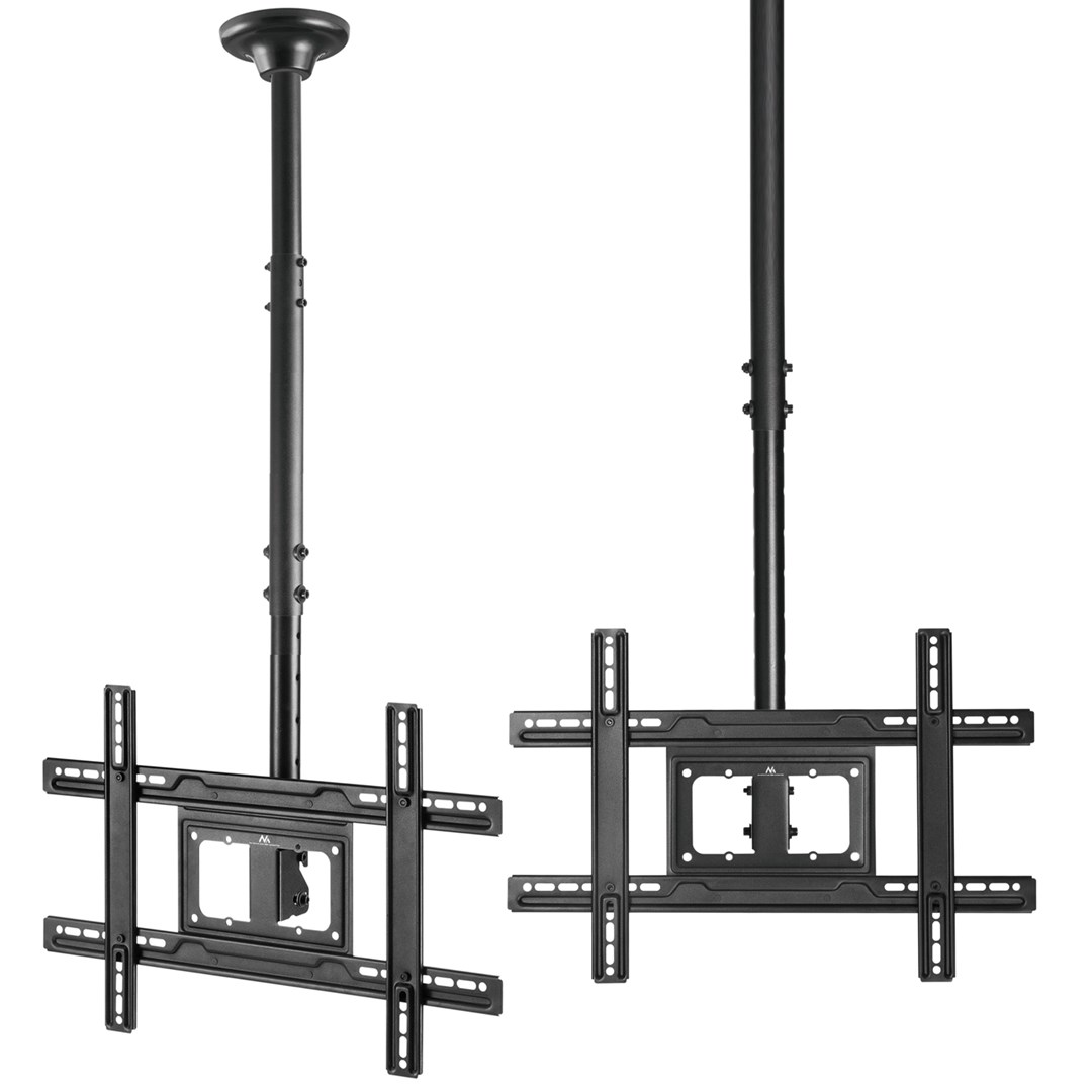Mbajtëse muri për monitor Maclean, 23-100", 50 kg, e zezë