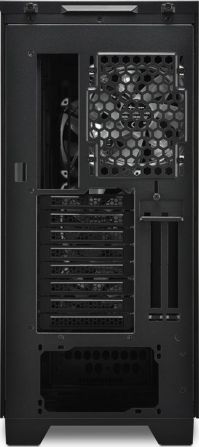 Kasë Sharkoon Elite Shark CA300H ARGB, e zezë, Full Tower