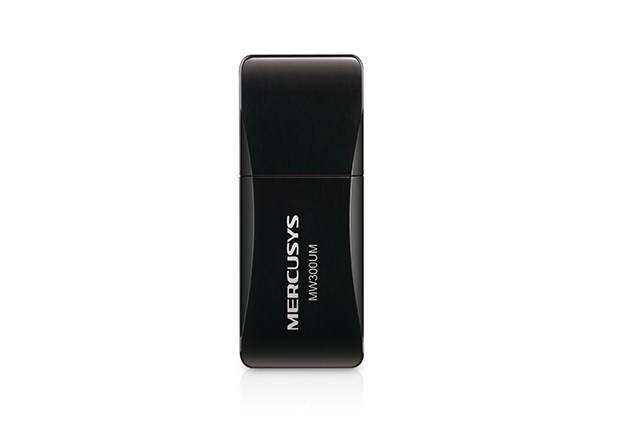 Përshtatës rrjeti Mercusys MW300UM Wireless N Mini USB, 300 Mbps, USB 2.0, i zi