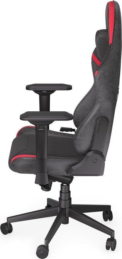 Стол за игри Endorfy Scrim RD (EY8A002), 128x74x69 cm, капацитет од 120 kg, црвено/црно