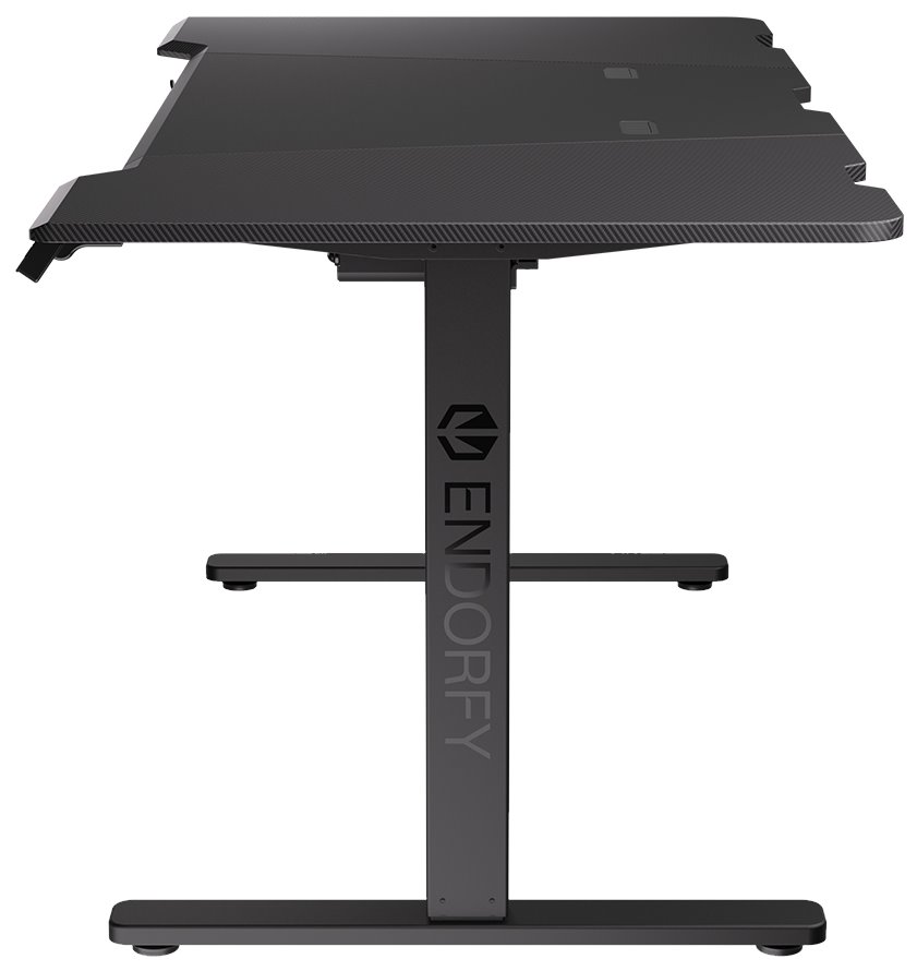 Tavolinë Endorfy Atlas L Electric, 1500x780mm, e zezë