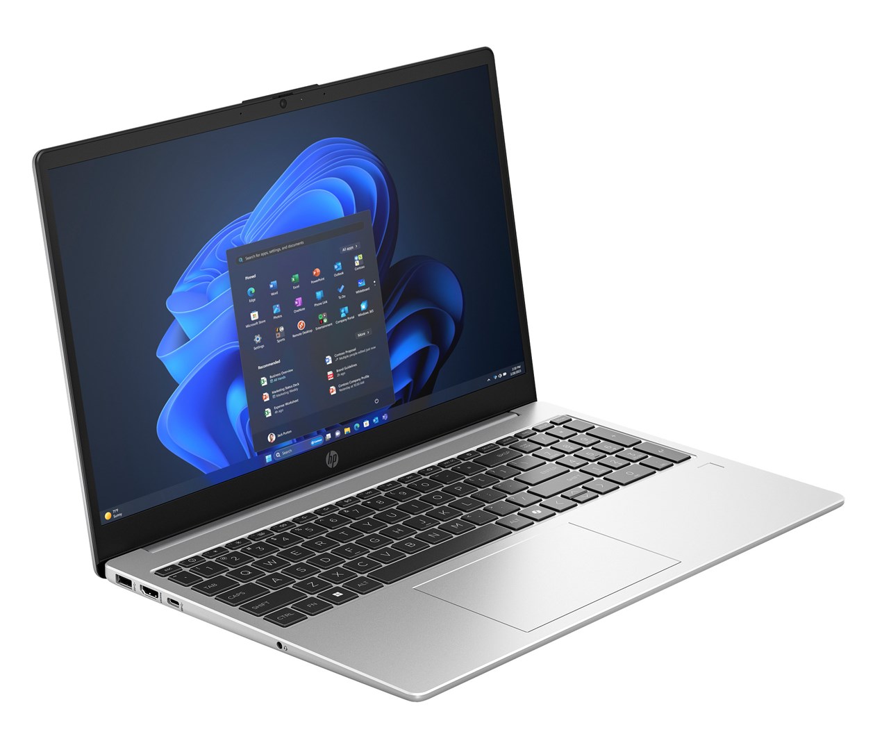 Laptop HP 250R G10, Intel Core 5 120U, 15.6", 16GB DDR4, 512GB SSD, Intel Graphics, i hirtë